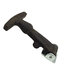 3000281 by BUYERS PRODUCTS - Vehicle-Mounted Salt Spreader Hardware - Strap, Rubber Latch Stainless Steel