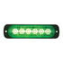 8891909 by BUYERS PRODUCTS - Strobe Light - 4-3/8 inches, Green, with 6 LEDS