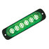 8891919 by BUYERS PRODUCTS - Strobe Light - 4-3/8 inches, Green, with 6 LEDS