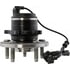 NTN WE60432 Wheel Bearing and Hub Assembly Wheel Bearing and Hub Assembly - Steel, Natural, with Wheel Studs