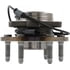 WE60747 by NTN - Wheel Bearing and Hub Assembly - Steel, Natural, with Wheel Studs