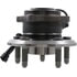 WE60837 by NTN - Wheel Bearing and Hub Assembly - Steel, Natural, with Wheel Studs