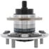 WE61043 by NTN - Wheel Bearing and Hub Assembly - Steel, Natural, with Wheel Studs