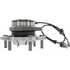 NTN WE61127 Wheel Bearing and Hub Assembly Wheel Bearing and Hub Assembly - Steel, Natural, with Wheel Studs
