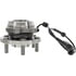 NTN WE61172 Wheel Bearing and Hub Assembly Wheel Bearing and Hub Assembly - Steel, Natural, with Wheel Studs