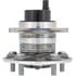 WE61057 by NTN - Wheel Bearing and Hub Assembly - Steel, Natural, with Wheel Studs