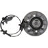 WE61767 by NTN - Wheel Bearing and Hub Assembly - Steel, Natural, with Wheel Studs