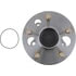 NTN WE61811 Wheel Bearing and Hub Assembly Wheel Bearing and Hub Assembly - Steel, Natural, with Wheel Studs