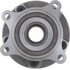 NTN WE61812 Wheel Bearing and Hub Assembly Wheel Bearing and Hub Assembly - Steel, Natural, with Wheel Studs