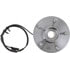 WE61804 by NTN - Wheel Bearing and Hub Assembly - Steel, Natural, with Wheel Studs