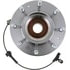 NTN WE61805 Wheel Bearing and Hub Assembly Wheel Bearing and Hub Assembly - Steel, Natural, with Wheel Studs