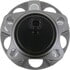 NTN WE61836 Wheel Bearing and Hub Assembly Wheel Bearing and Hub Assembly - Steel, Natural, with Wheel Studs