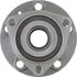 WE61860 by NTN - Wheel Bearing and Hub Assembly - Steel, Natural, without Wheel Studs