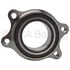 WE60683 by NTN - Wheel Bearing and Hub Assembly - Steel, Natural, without Wheel Studs