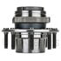 WE60710 by NTN - Wheel Bearing and Hub Assembly - Steel, Natural, with Wheel Studs