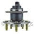 NTN WE60712 Wheel Bearing and Hub Assembly Wheel Bearing and Hub Assembly - Steel, Natural, with Wheel Studs