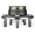 WE60721 by NTN - Wheel Bearing and Hub Assembly - Steel, Natural, with Wheel Studs