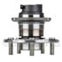 NTN WE60754 Wheel Bearing and Hub Assembly Wheel Bearing and Hub Assembly - Steel, Natural, with Wheel Studs