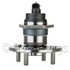 NTN WE60738 Wheel Bearing and Hub Assembly Wheel Bearing and Hub Assembly - Steel, Natural, with Wheel Studs