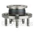WE60743 by NTN - Wheel Bearing and Hub Assembly - Steel, Natural, with Wheel Studs