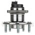 NTN WE60844 Wheel Bearing and Hub Assembly Wheel Bearing and Hub Assembly - Steel, Natural, with Wheel Studs