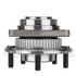 WE60833 by NTN - Wheel Bearing and Hub Assembly - Steel, Natural, with Wheel Studs