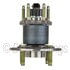 NTN WE60842 Wheel Bearing and Hub Assembly Wheel Bearing and Hub Assembly - Steel, Natural, with Wheel Studs