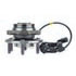 WE60887 by NTN - Wheel Bearing and Hub Assembly - Steel, Natural, with Wheel Studs