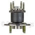 NTN WE60928 Wheel Bearing and Hub Assembly Wheel Bearing and Hub Assembly - Steel, Natural, with Wheel Studs