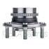 WE60962 by NTN - Wheel Bearing and Hub Assembly - Steel, Natural, with Wheel Studs