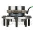 NTN WE60989 Wheel Bearing and Hub Assembly Wheel Bearing and Hub Assembly - Steel, Natural, with Wheel Studs