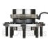WE60976 by NTN - Wheel Bearing and Hub Assembly - Steel, Natural, with Wheel Studs