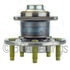 WE61002 by NTN - Wheel Bearing and Hub Assembly - Steel, Natural, with Wheel Studs