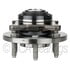 NTN WE61077 Wheel Bearing and Hub Assembly Wheel Bearing and Hub Assembly - Steel, Natural, with Wheel Studs