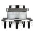 NTN WE61080 Wheel Bearing and Hub Assembly Wheel Bearing and Hub Assembly - Steel, Natural, with Wheel Studs