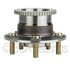 NTN WE61128 Wheel Bearing and Hub Assembly Wheel Bearing and Hub Assembly - Steel, Natural, with Wheel Studs