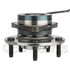 NTN WE61135 Wheel Bearing and Hub Assembly Wheel Bearing and Hub Assembly - Steel, Natural, with Wheel Studs