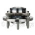 WE61114 by NTN - Wheel Bearing and Hub Assembly - Steel, Natural, with Wheel Studs