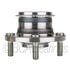 NTN WE61143 Wheel Bearing and Hub Assembly Wheel Bearing and Hub Assembly - Steel, Natural, with Wheel Studs