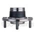 NTN WE61141 Wheel Bearing and Hub Assembly Wheel Bearing and Hub Assembly - Steel, Natural, with Wheel Studs