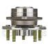 NTN WE61216 Wheel Bearing and Hub Assembly Wheel Bearing and Hub Assembly - Steel, Natural, with Wheel Studs
