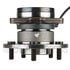 NTN WE61247 Wheel Bearing and Hub Assembly Wheel Bearing and Hub Assembly - Steel, Natural, with Wheel Studs