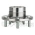 NTN WE61284 Wheel Bearing and Hub Assembly Wheel Bearing and Hub Assembly - Steel, Natural, with Wheel Studs