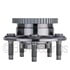 WE61369 by NTN - Wheel Bearing and Hub Assembly - Steel, Natural, with Wheel Studs