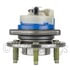 NTN WE61441 Wheel Bearing and Hub Assembly Wheel Bearing and Hub Assembly - Steel, Natural, with Wheel Studs