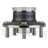NTN WE61465 Wheel Bearing and Hub Assembly Wheel Bearing and Hub Assembly - Steel, Natural, with Wheel Studs