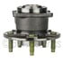 NTN WE61476 Wheel Bearing and Hub Assembly Wheel Bearing and Hub Assembly - Steel, Natural, with Wheel Studs