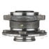 NTN WE61480 Wheel Bearing and Hub Assembly Wheel Bearing and Hub Assembly - Steel, Natural, without Wheel Studs