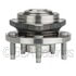 NTN WE61541 Wheel Bearing and Hub Assembly Wheel Bearing and Hub Assembly - Steel, Natural, with Wheel Studs