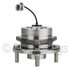 NTN WE61537 Wheel Bearing and Hub Assembly Wheel Bearing and Hub Assembly - Steel, Natural, with Wheel Studs